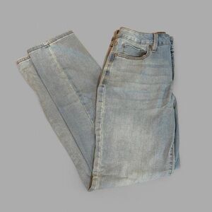 Style & Co. Light Wash High Waisted Straight Leg Jeans Size 8